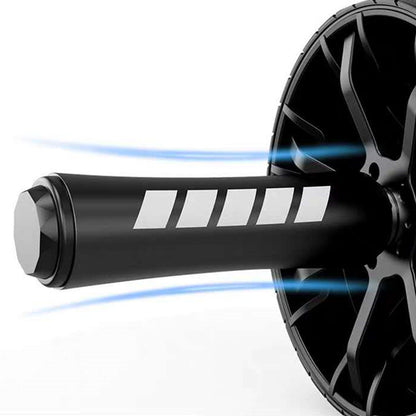 Bauchtrainer Doppelrad – Roller für Bauchmuskeltraining, stabil & kompakt für Zuhause