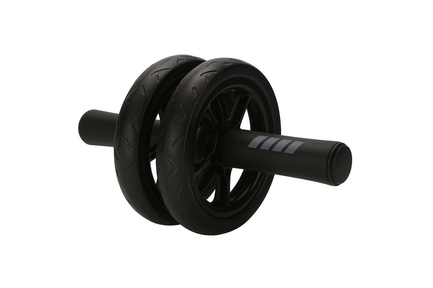 Bauchtrainer Doppelrad – Roller für Bauchmuskeltraining, stabil & kompakt für Zuhause