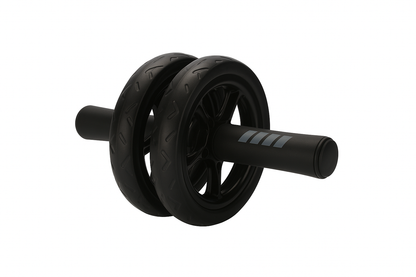 Bauchtrainer Doppelrad – Roller für Bauchmuskeltraining, stabil & kompakt für Zuhause